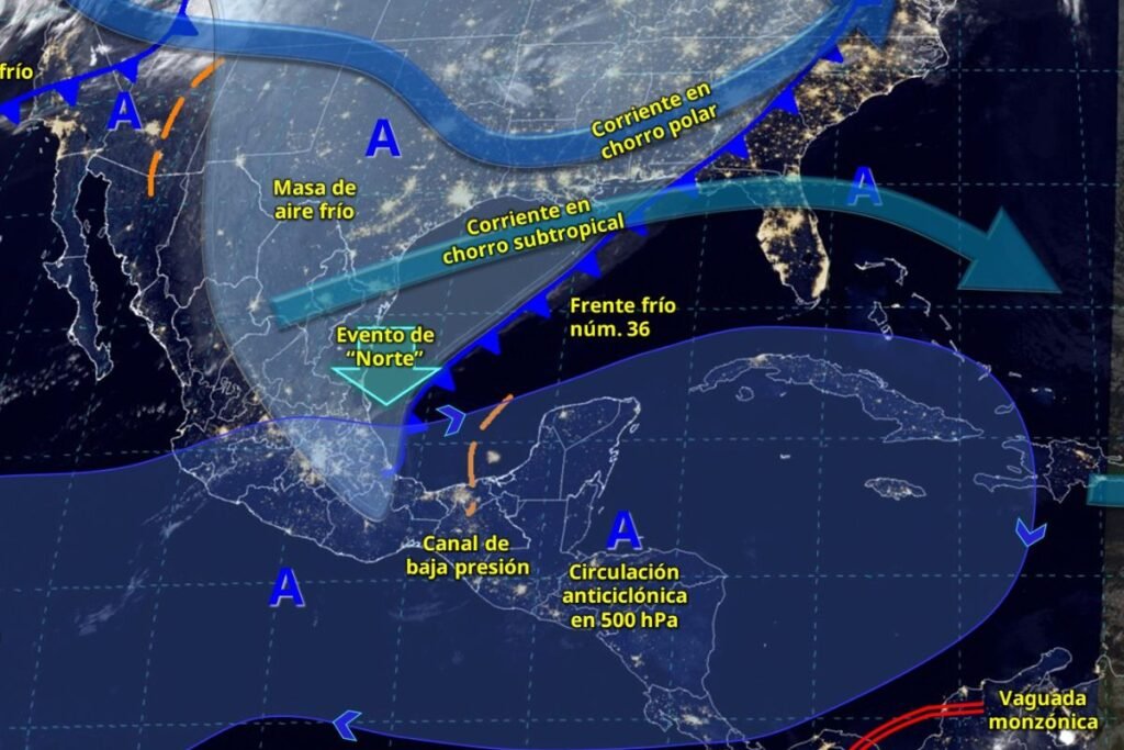 El clima en Cancún y Quintana Roo traerá lluvias, vientos fuertes y calor intenso. ¡No guardes el paraguas!