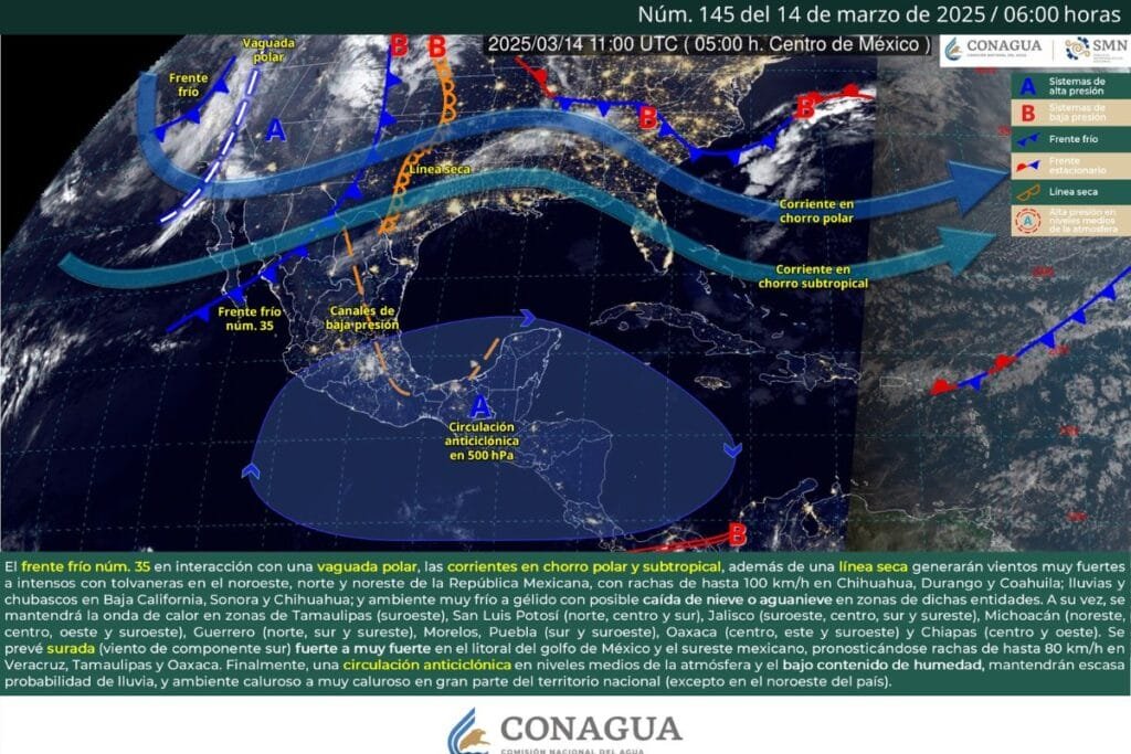 El clima en Cancún y Quintana Roo traerá altas temperaturas y vientos fuertes por la Surada. Conoce el pronóstico y recomendaciones