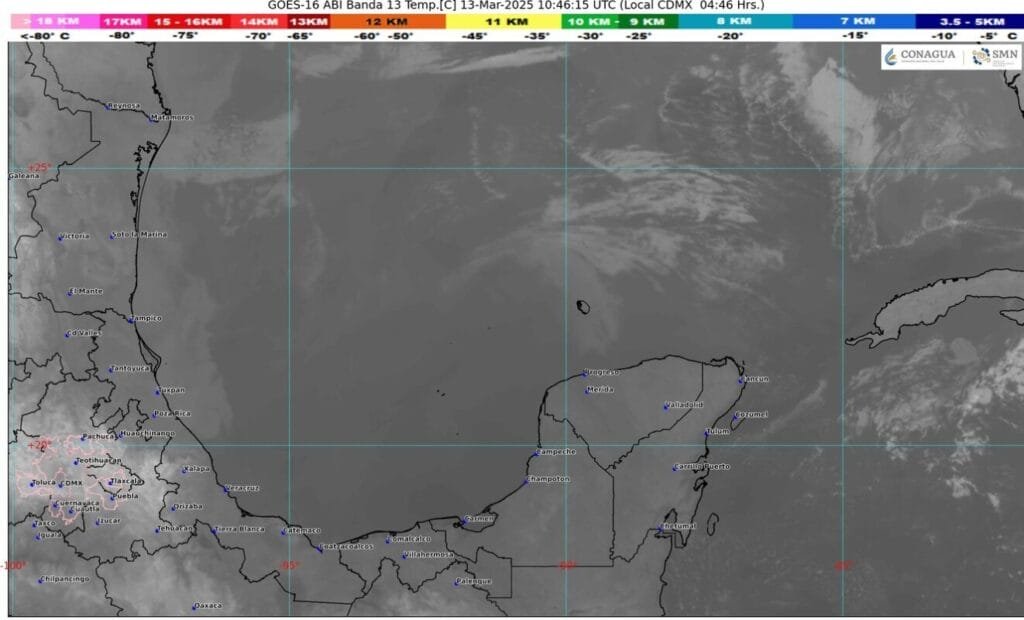 El clima en Cancún y Quintana Roo será caluroso, con cielos despejados, poca lluvia y sensación térmica de 37°C