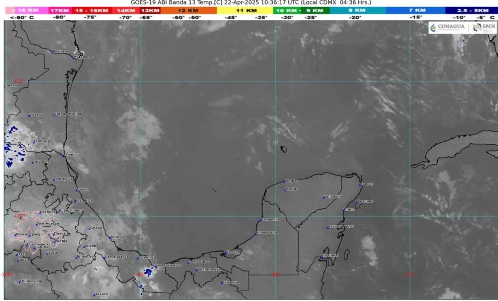¿Listos para el día? El clima en Quintana Roo con calorazo, viento travieso y chance de lluvias inesperadas