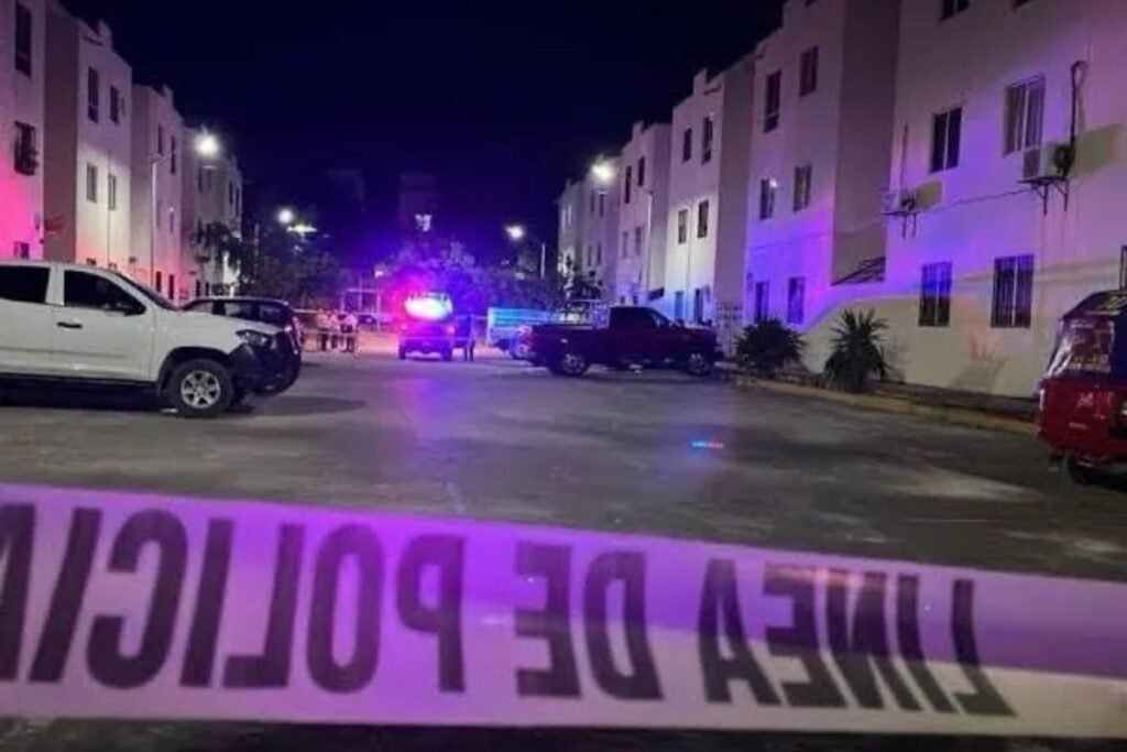 Un hombre fue ejecutado en Prado Norte de Cancún durante la madrugada; balazos, patrullas y misterio encendieron a la Supermanzana 260